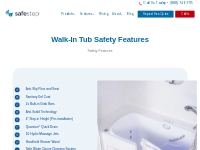 Walk-In Tub for Seniors   Disabled | Walk-In Bath Safety Features