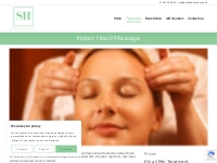 Indian Head Massage - Saffron Holistics