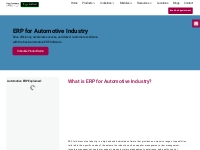 Top 10 ERP for Automotive Industry in 2024 | Sage Software