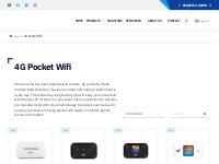 4G Pocket Wifi and Modem | Portable Wifi router | Sailsky Wifi