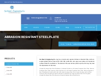 Abrasion Steel Plate | Saisteel & Engineering Company