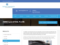Abrex 500 Steel Plate | Saisteel & Engineering Company