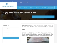 Sa 387 Grade 22 Class 2 Steel Plate | Saisteel & Engineering Company