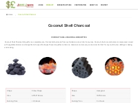 Coconut Shell Charcoal - sakthiexport