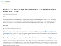 Hillcrest Media Group | California Consumer Privacy Act Notice