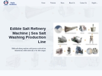 Edible Salt Refinery Machine | Sea Salt Washing Production Line
