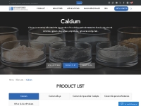 Calcium Products for Sale | Stanford Advanced Materials