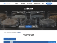 Cadmium | Stanford Advanced Materials