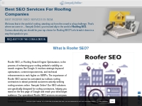 Roofer SEO Services, SEO for Roofing Companies & Contractors