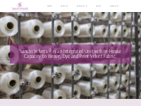 Velvet manufacturers in India | Velvet fabric suppliers | Cushion velv
