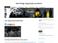 San Diego Haunted Places - San Diego Haunted Locations