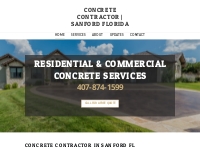 Concrete Contractor | Sanford Florida - Home
