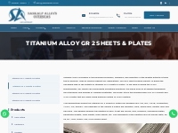  Titanium Alloy Gr 2 Sheets & Plates