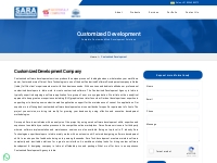 Custom Software Development Company India | Sara Technologies