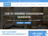 Tub to Shower Conversions Sarasota FL - Sarasota Bathroom Remodels