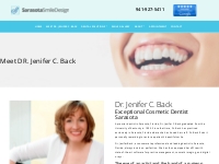 Meet Dr. Jenifer C. Back | Cosmetic Dentist Sarasota