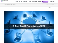 PaaS Providers | The 10 Top PaaS Providers of 2021