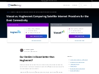Viasat vs. Hughesnet: Comparing Satellite Internet Providers for Relia