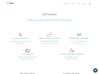 Sell Domains | Make Money with Sav's Marketplace & Auctions