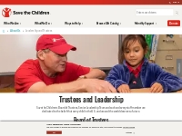 Leadership and Trustees | Save the Children