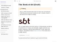 Introduction - The Book of sbt