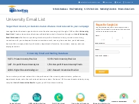 University Email List | List of Universities in USA