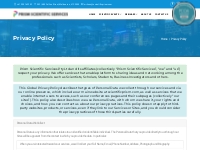 Privacy Policy | Conferences Planning Services | Scientific Prism