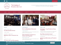 Homepage | Society of Construction Law UK