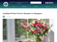 Sending 99 Rose Flower Bouquet In Singapore