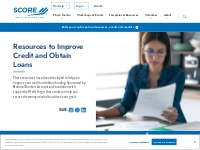 Resources to Improve Credit and Obtain Loans | SCORE