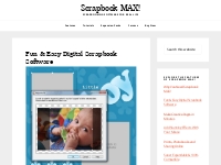 Fun   Easy Digital Scrapbook Software - Scrapbook MAX!