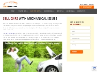 Get Cash For My Car with Mechanical Faults Sydney - Scrap Cars Removal