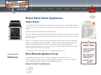 Appliance Scratch   Dent Outlet Canada :: Home Appliances in Kitchener