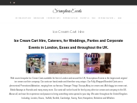 Ice Cream Cart Hire London | Weddings   Corporate Events