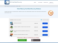 Order Memory Card Data Recovery Software to restore lost files