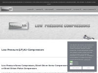 Low Pressure (LP) Air Compressors - SeaComAir