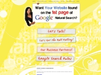 Search engine optimisation natural organic search specialists Google B