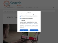 IGNOU Online Admission July 2019 - Search Find