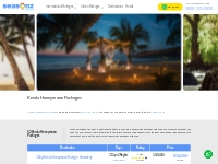52 Kerala Honeymoon Packages | Seasonz India