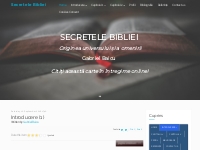 Cartea Secretele Bibliei - Gabriel Baicu