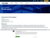 Privacy Policy | Sectigo® Official