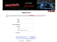 Security In Motion | Enquiry Form