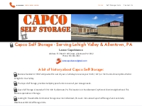 Self Storage Units - Lehigh Valley, PA - Allentown, PA