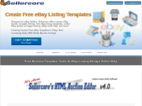 Free eBay Templates & Auction Listing HTML Generator | Sellercore