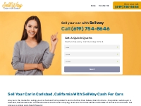 Cash For Cars Carlsbad (619) 754-8646