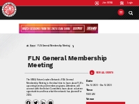 FLN General Membership Meeting  | Specialty Equipment Market Associati
