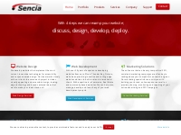 Sencia Canada Ltd. - Thunder Bay Web Design   Development