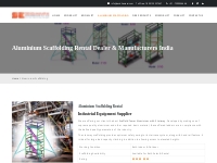 Aluminium Scaffolding Rental Price | Mobile Scaffold Tower Ladder