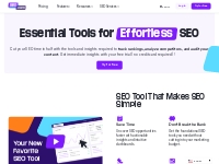SEO.com | The Essential SEO Tool for Effortless Insights
