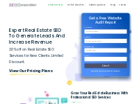 Real Estate SEO Services, SEO Services for Real Estate Company